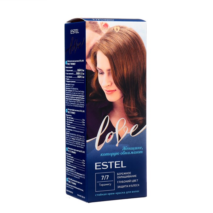 Стойкая крем-краска для волос ESTEL LOVE тирамису крем краска для волос estel love 1 0 черный 115 мл