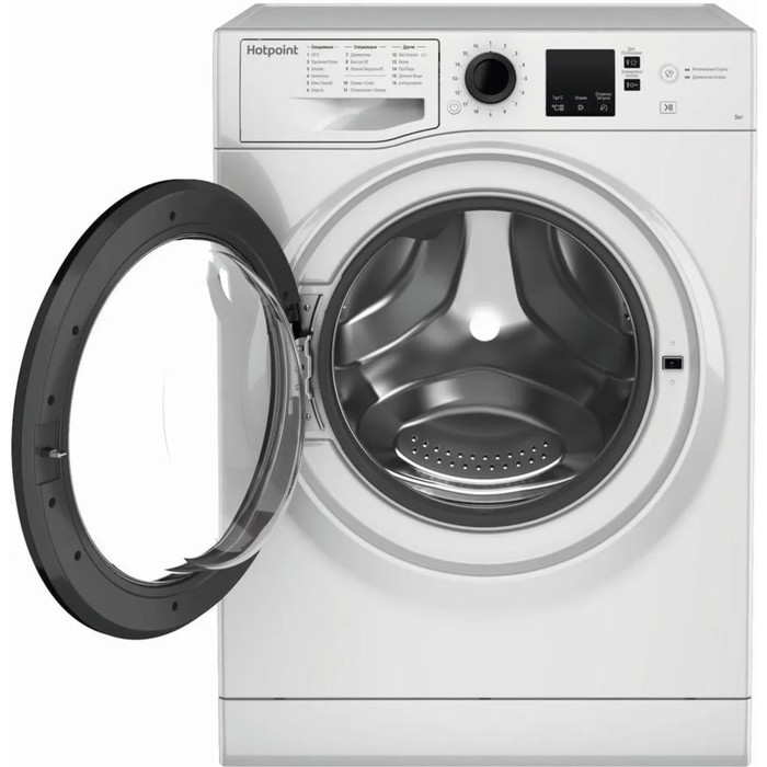 фото Стиральная машина hotpoint-ariston nss 5015 k ru, класс a, 1000 об/мин, 5 кг, белая