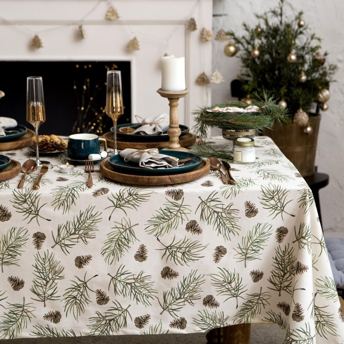 

Скатерть Этель Christmas tree 147х250 см, 100% хл, саржа 190 г/м2