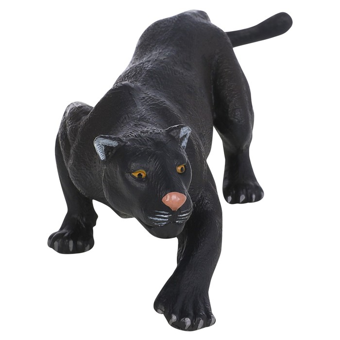 Фигурка «Мир диких животных: чёрная пантера на охоте»