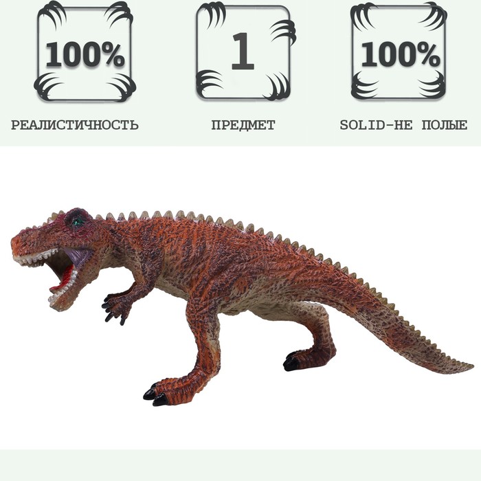 Фигурка динозавра «Мир динозавров: тираннозавр» фигурка мир динозавров тираннозавр тирекс mm216 057