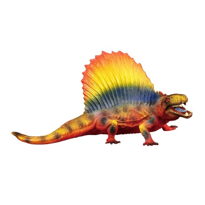 фигурка мир динозавров диметродон mm216 047 Фигурка динозавра «Мир динозавров: диметродон»