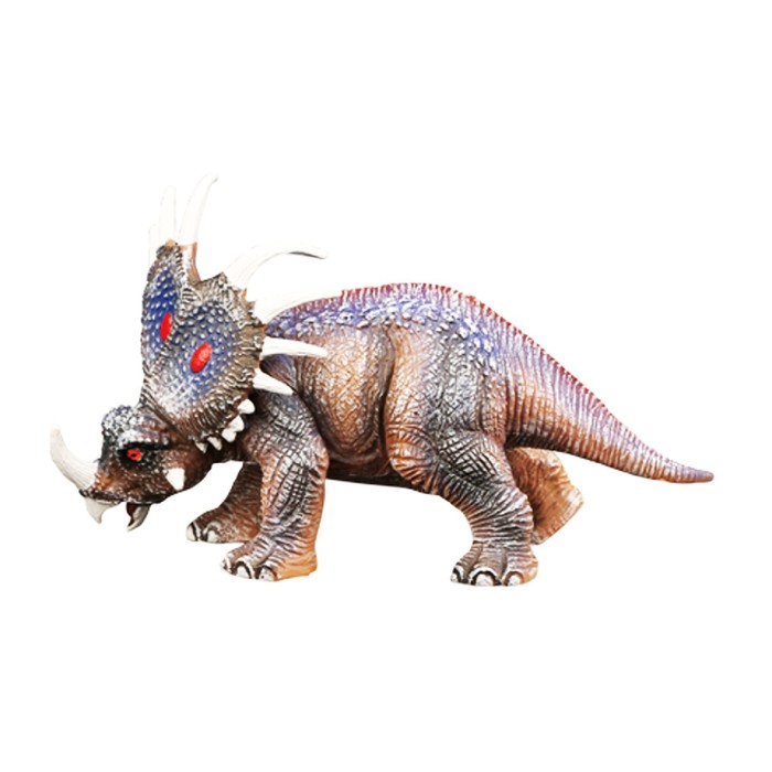фигурка динозавра стиракозавр длина 24 см Фигурка динозавра «Мир динозавров: стиракозавр»