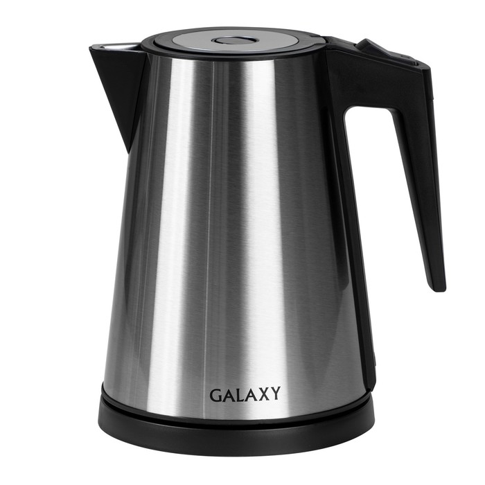 Чайник электрический Galaxy GL 0326, металл, колба металл, 1.2 л, 1200 Вт, сталь чайник galaxy gl 0326