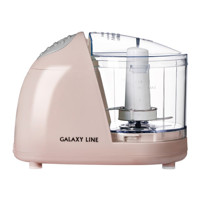 Измельчитель Galaxy GL 2366, пластик, 400 Вт, 0.35 л, розовый