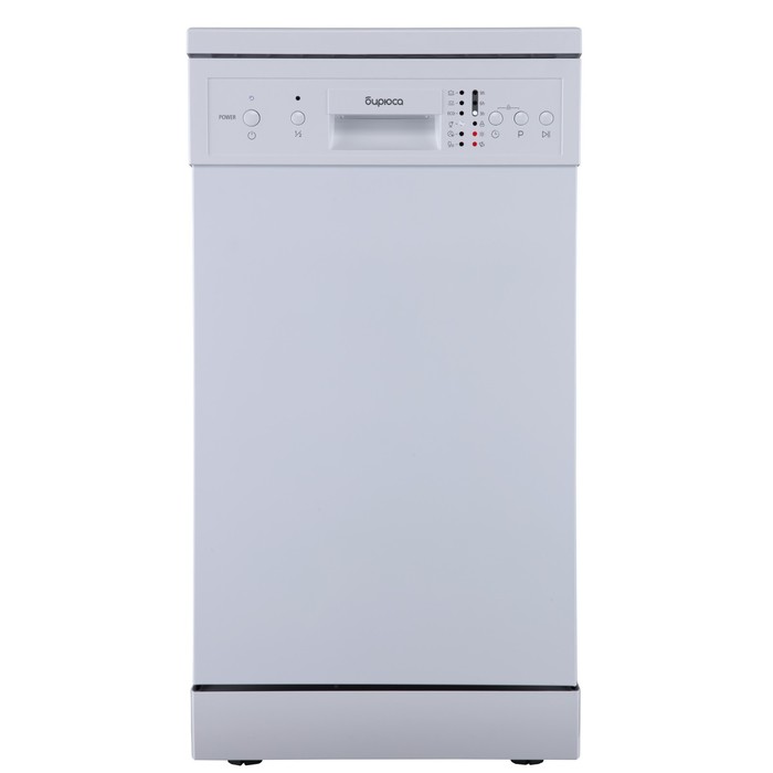 Посудомоечная машина Бирюса DWF-409/6 W, 9 комплектов, 6 программ, белая посудомоечная машина бирюса dwf 612 6 w