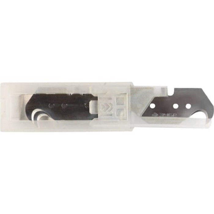 Лезвия ЗУБР S24 09714-24-3, крюковидные, 3 шт. лезвие для ножа kraftool solingen крюковидные тип s24 5 шт