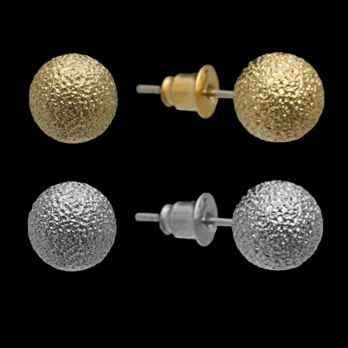 Пусеты 1 пара "Шар" искры вечера, цвет МИКС