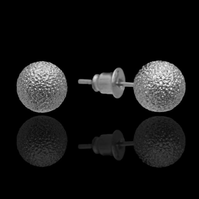 Пусеты 1 пара "Шар" искры вечера, цвет МИКС