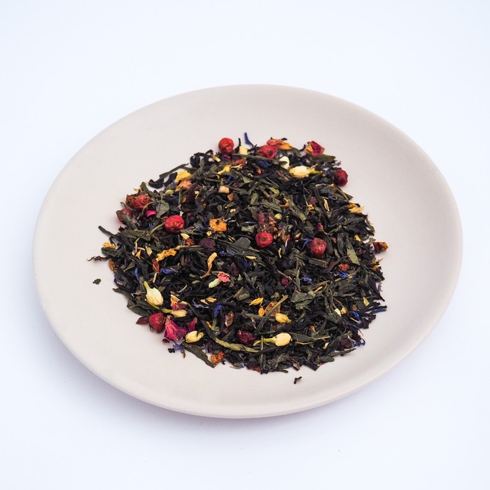 

Чай зеленый с добавлением черного Лунный замок