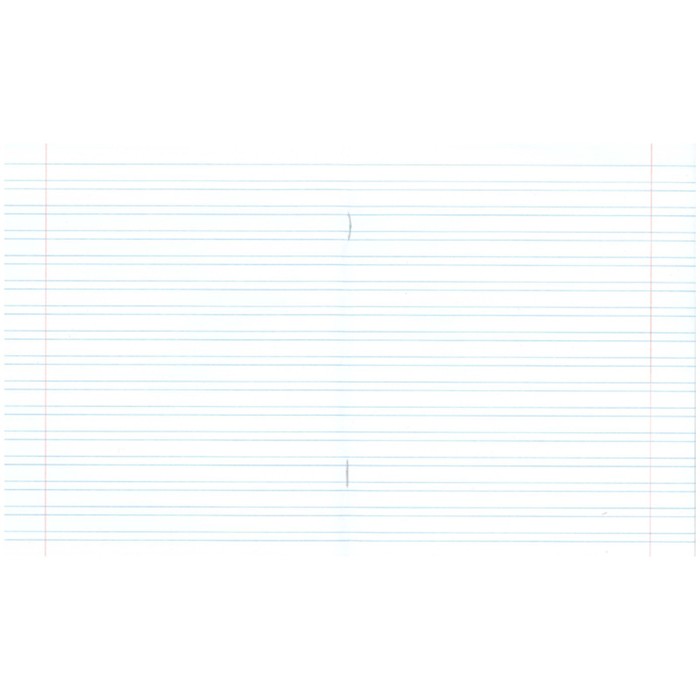 Тетрадь 12 листов в узкую линейку 