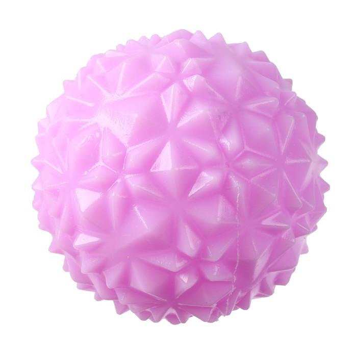 Мяч световой «Грань» с пищалкой, цвета МИКС мяч цифры световой цвета микс