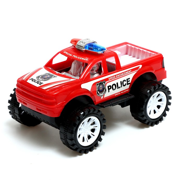 Джип инерционный «Полиция», МИКС грузовик инерционный военная полиция микс