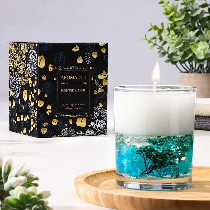 Свеча ароматическая BlueBell, 200 гр свеча ароматическая aromica persian flower 200 гр