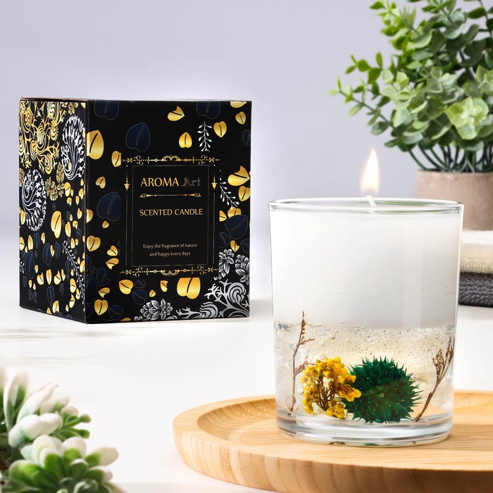 Свеча ароматическая «Black cedar», 200 гр ароматическая свеча bloomcandles орхидея и лазурный океан 200 гр