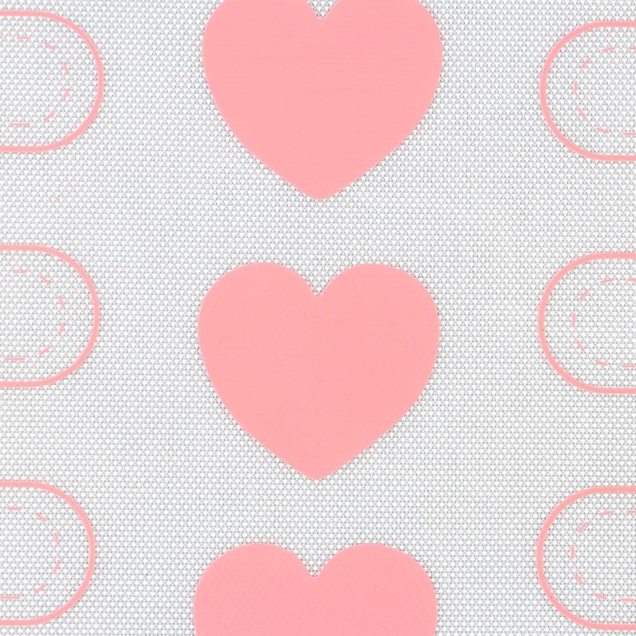 фото Силиконовый армированный коврик для выпечки «эклеры», 27.5 х 27.5 см konfinetta