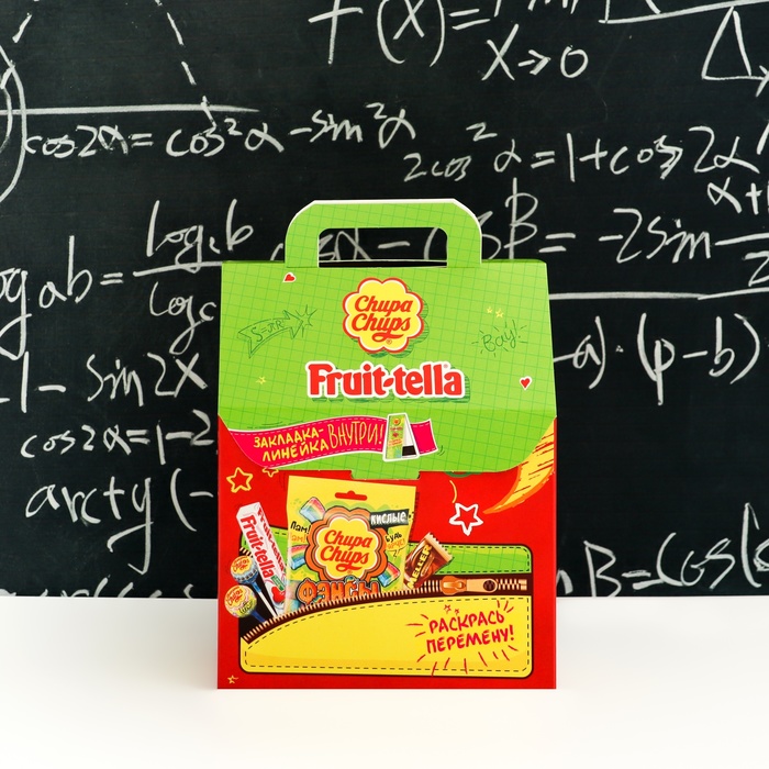 Набор Школьный рюкзак Chupa Chups Frutella, 190 г