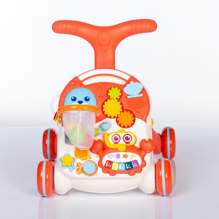 

Развивающая игрушка-каталка Multi fun, цвет оранжевый