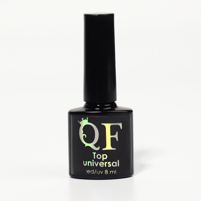 фото Топ для ногтей «universal», с липким слоем, 8 мл, led/uv, цвет прозрачный queen fair