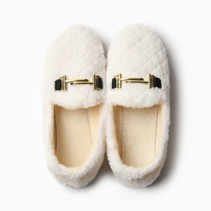 фото Тапочки женские размер 40, цвет молочный lovelife