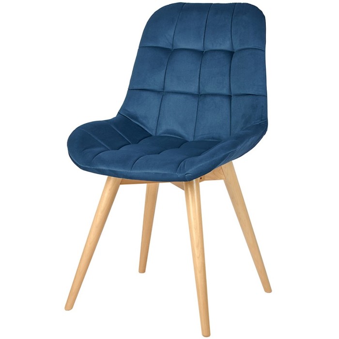 

Стул обеденный Polini Home Verona SD, цвет синий-натуральный