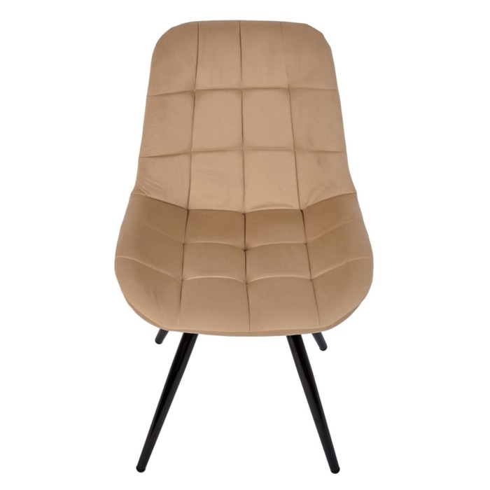 фото Стул обеденный polini home verona sm, цвет бежевый-чёрный