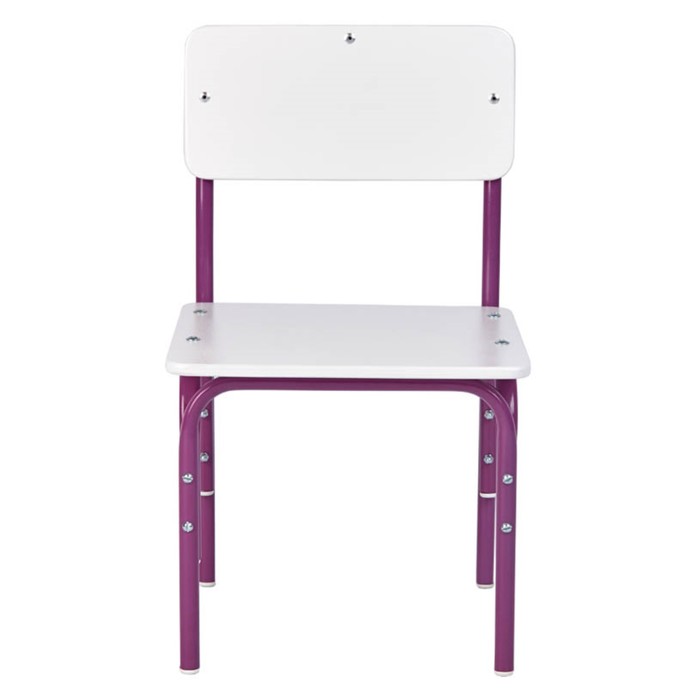 детские столы и стулья фея стульчик детский растущий мой малыш 0 1 группа Стульчик детский растущий «Фея» «Мой малыш», 1-2 группа, цвет белый-фиолетовый