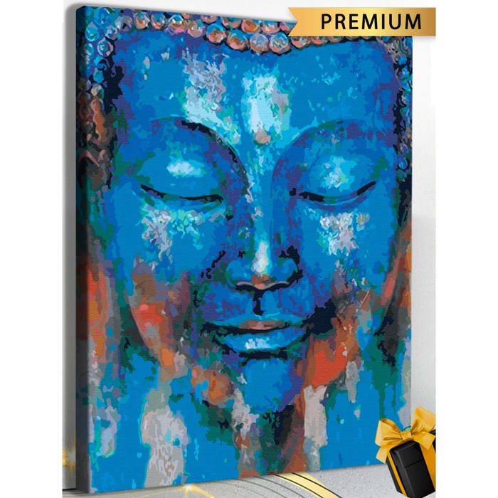 картина по номерам 40 × 50 см будда 23 цвета Картина по номерам «Будда. Живопись» 40 × 50 см