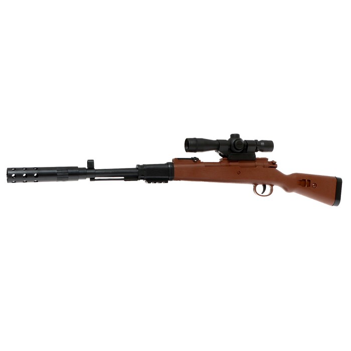 

Снайперская винтовка MAUSER 98K, стреляет гелевыми пулями