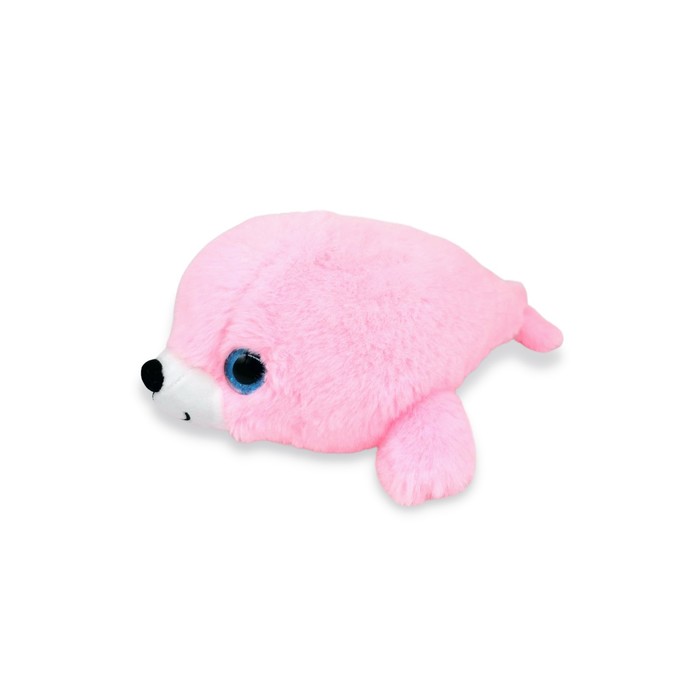 

Мягкая игрушка Mimis «Нерпа: Пушистик», макси, цвет розовый, 28 см
