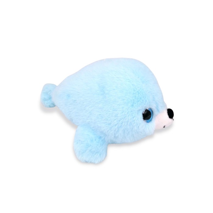 

Мягкая игрушка Mimis «Нерпа: Пушистик», макси, цвет голубой, 28 см