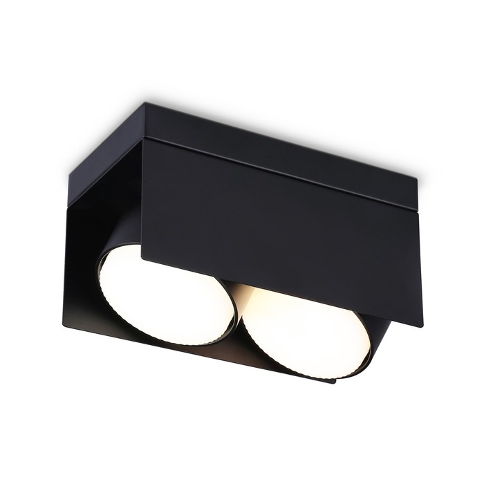 

Светильник накладной поворотный со сменной лампой Ambrella light, GX Standard tech, TN70847, 2хGX53, цвет чёрный песок