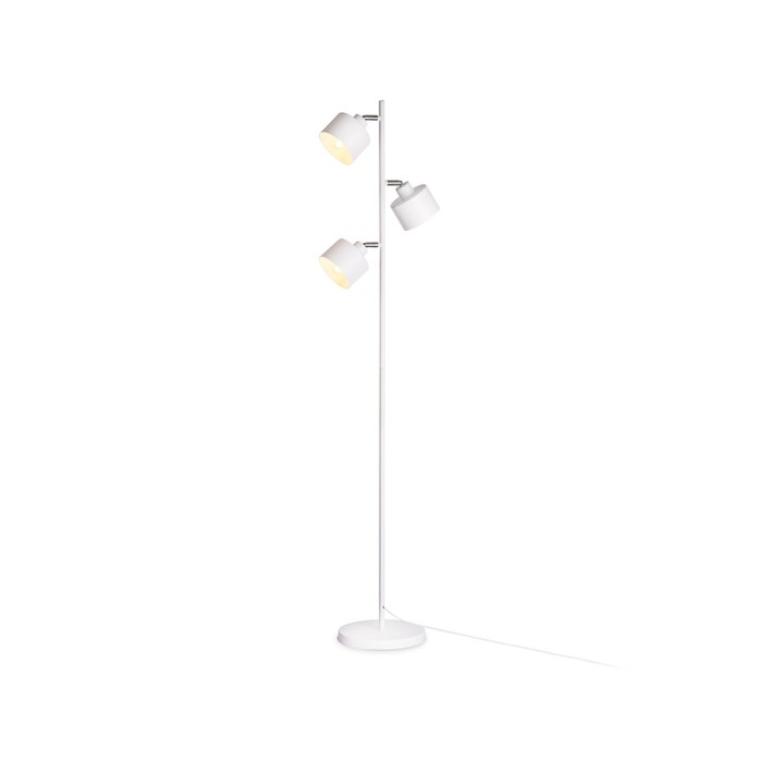 Напольный светильник со сменной лампой в стиле лофт Ambrella light, Traditional, TR8154, 3хE27, цвет белый