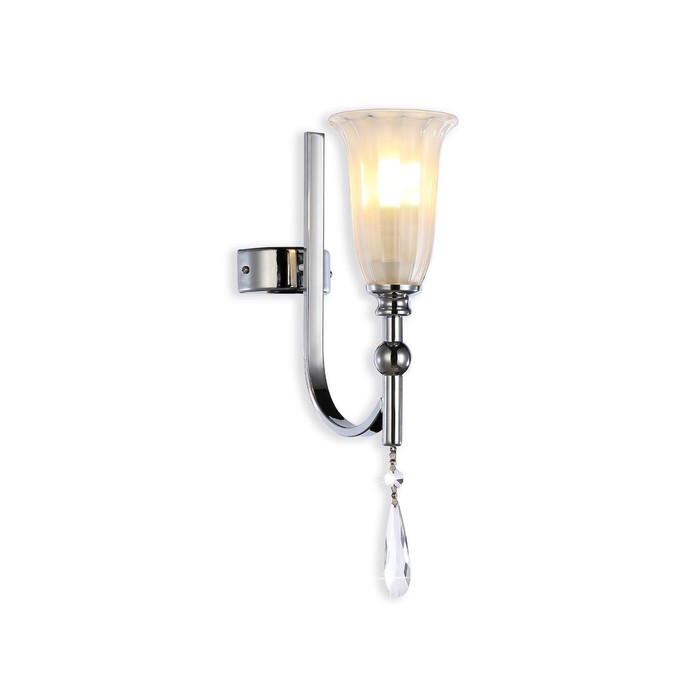 Светильник настенный с хрусталём Ambrella light, Traditional, TR3253, 1хE14, цвет хром настенный светильник ambrella light traditional tr5156