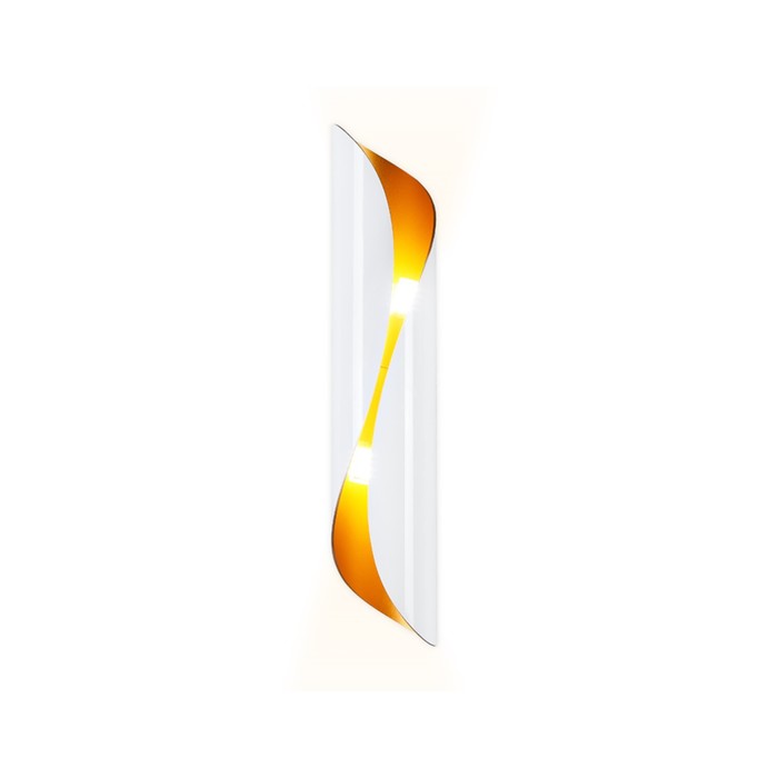 

Светильник настенный со сменной лампой Ambrella light, Wall, FW240, G9, 4200К, цвет белый, золото