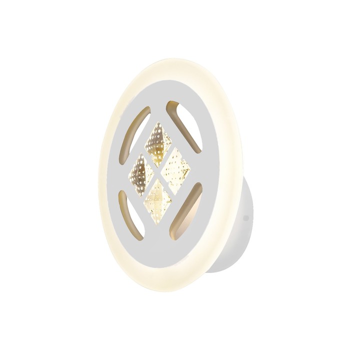 

Светильник светодиодный настенный с выключателем Ambrella light, Ice, FA2955, LED, 20 Вт, 1700Lum, 3000-6400К, цвет белый