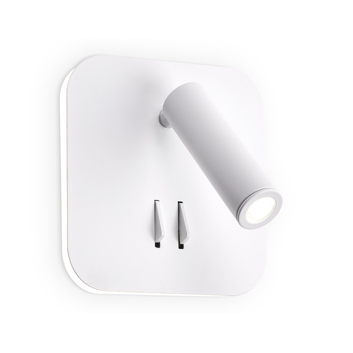 

Светильник светодиодный настенный с выключателем Ambrella light, Wall, FW254, LED, 7 Вт, 600Lum, 4200, 3000К, цвет белый песок