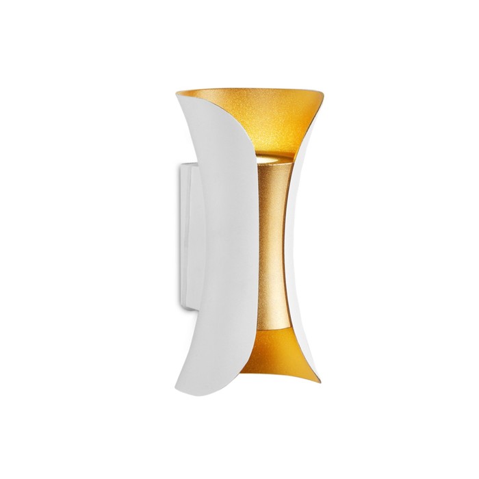 Светильник светодиодный настенный с высокой степенью влагозащиты Ambrella light, Wall, FW194, LED, 10 Вт, 800Lum, 4200К, цвет белый песок, золото