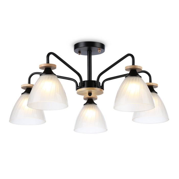 

Люстра подвесная Ambrella light, Modern, TR9571, 5хE27, цвет чёрный