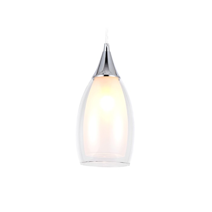 Светильник подвесной Ambrella light, Traditional, TR3542, 1хE14, цвет хром