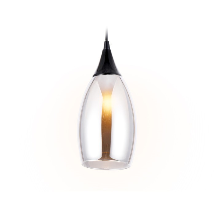 Светильник подвесной Ambrella light, Traditional, TR3544, 1хE14, цвет чёрный