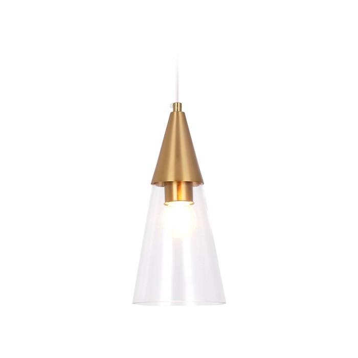 Светильник подвесной Ambrella light, Traditional, TR3666, E14, цвет латунь