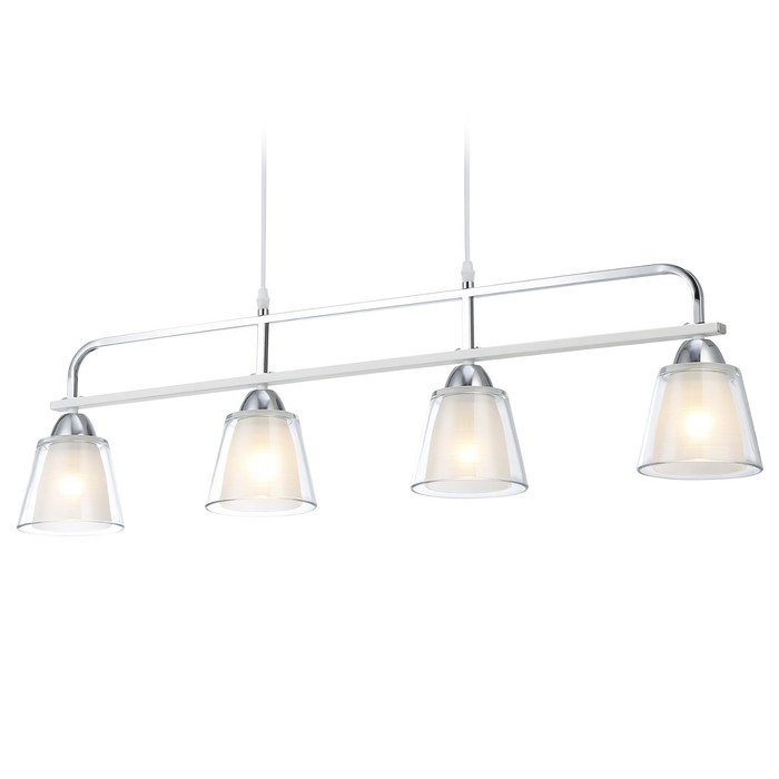 

Светильник подвесной Ambrella light, Modern, TR303242, 4хE27, цвет белый, хром