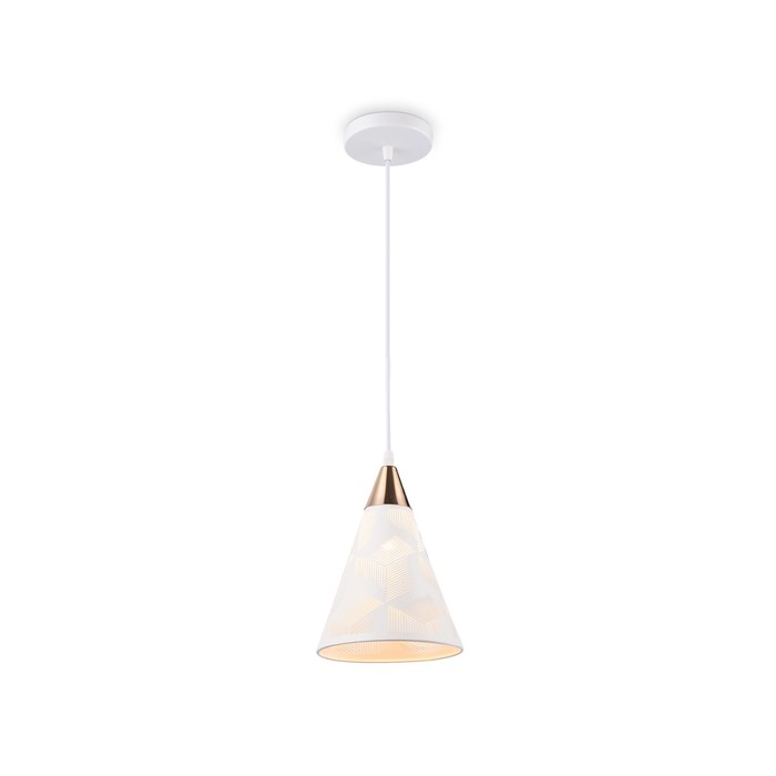 

Светильник подвесной Ambrella light, Loft, TR8429, E27, цвет белый, золото