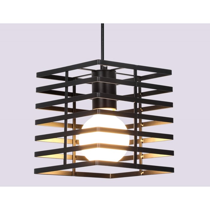 Светильник подвесной в стиле лофт Ambrella light, Traditional, TR8411, E27, цвет чёрный
