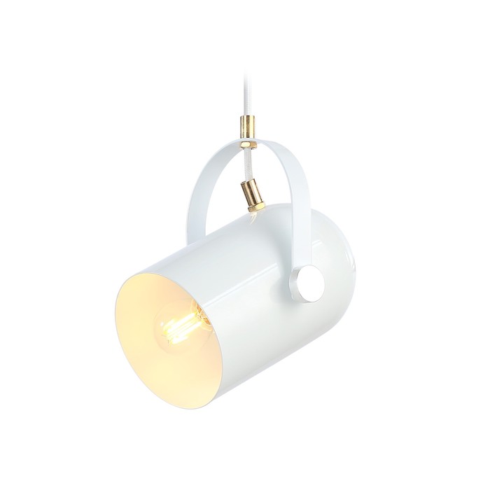 Светильник подвесной в стиле лофт Ambrella light, Traditional, TR8205, E27, цвет белый подвесной светильник в стиле лофт tr8078 e27х3 40вт 372х372х150 мм цвет белый