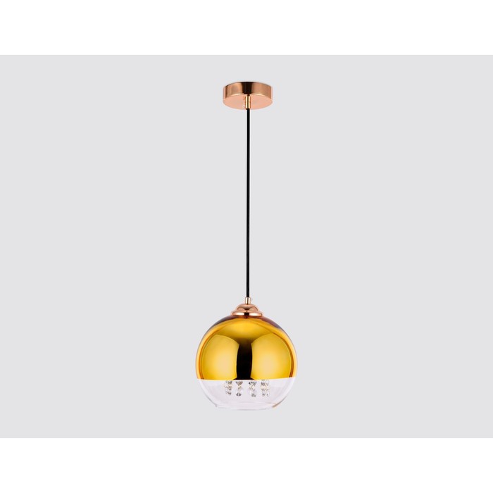 

Светильник подвесной со сменной лампой Ambrella light, Traditional, TR3602, E27, цвет золото