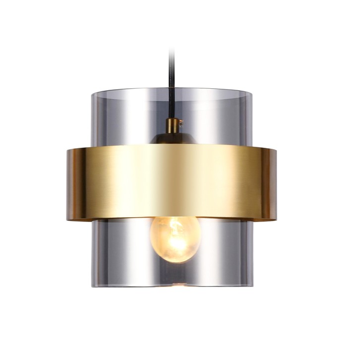 

Светильник подвесной со сменной лампой Ambrella light, Traditional, TR3645, E27, цвет золото