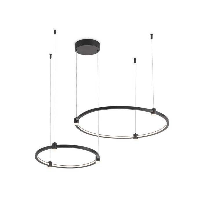 

Светильник светодиодный подвесной Ambrella light, LineTech, FL5525, LED, 45 Вт, 3600Lum, 3000-6400К, цвет чёрный