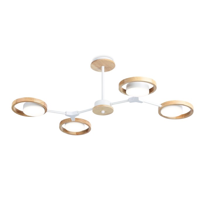 

Светильник светодиодный подвесной Ambrella light, LineTech, FL51609, 4хLED, 28 Вт, 2100Lum, 3000-6400К, цвет белый, светлое дерево